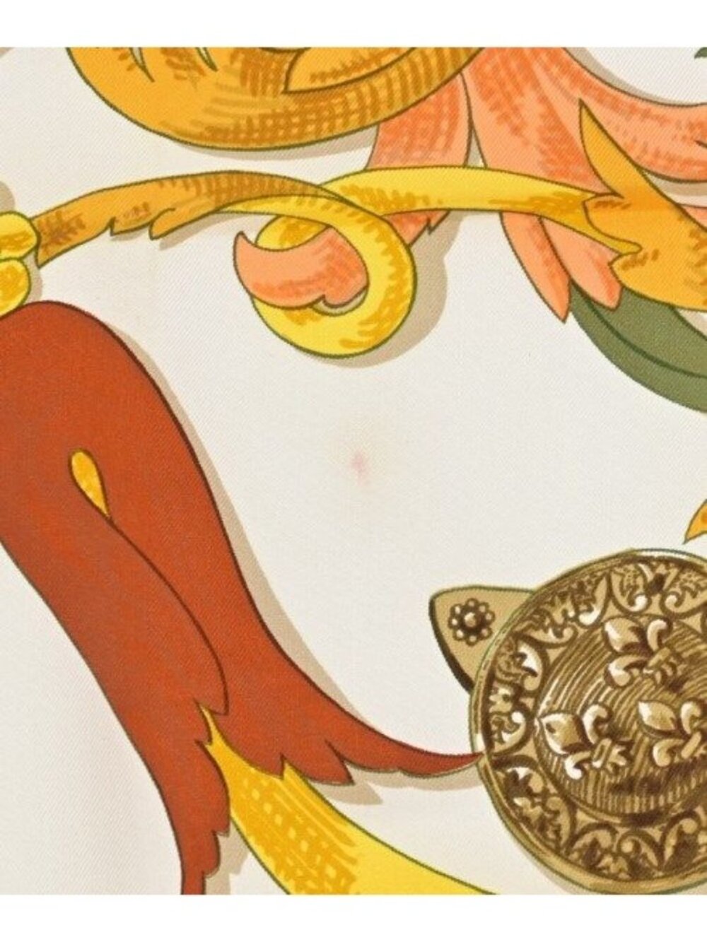 Hermes Bandana Scarf Khaki - Picture 9 of 9